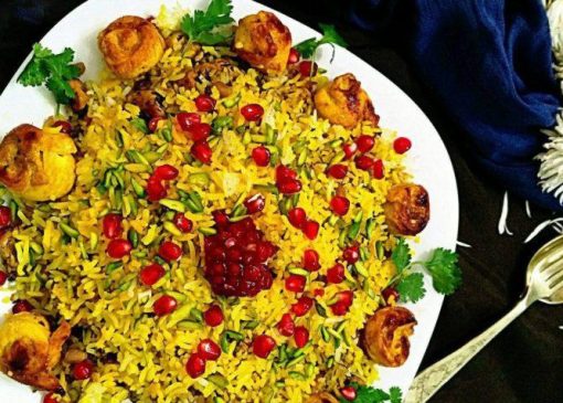 انار پلو شیرازی؛ دستور پخت خوشمزه برای شب یلدا