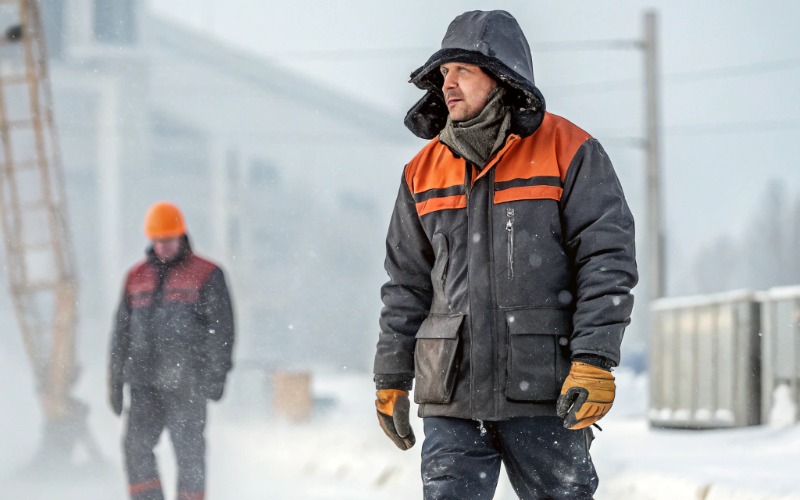 لباس کار زمستانی