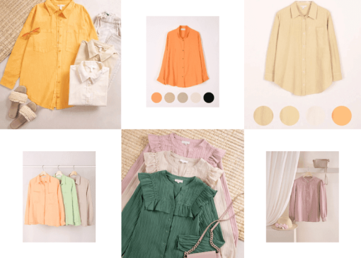 خرید شومیز و لباس‌های تابستانی نخی از فروشگاه