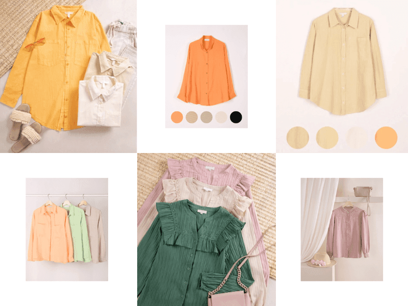 خرید شومیز و لباس‌های تابستانی نخی از فروشگاه